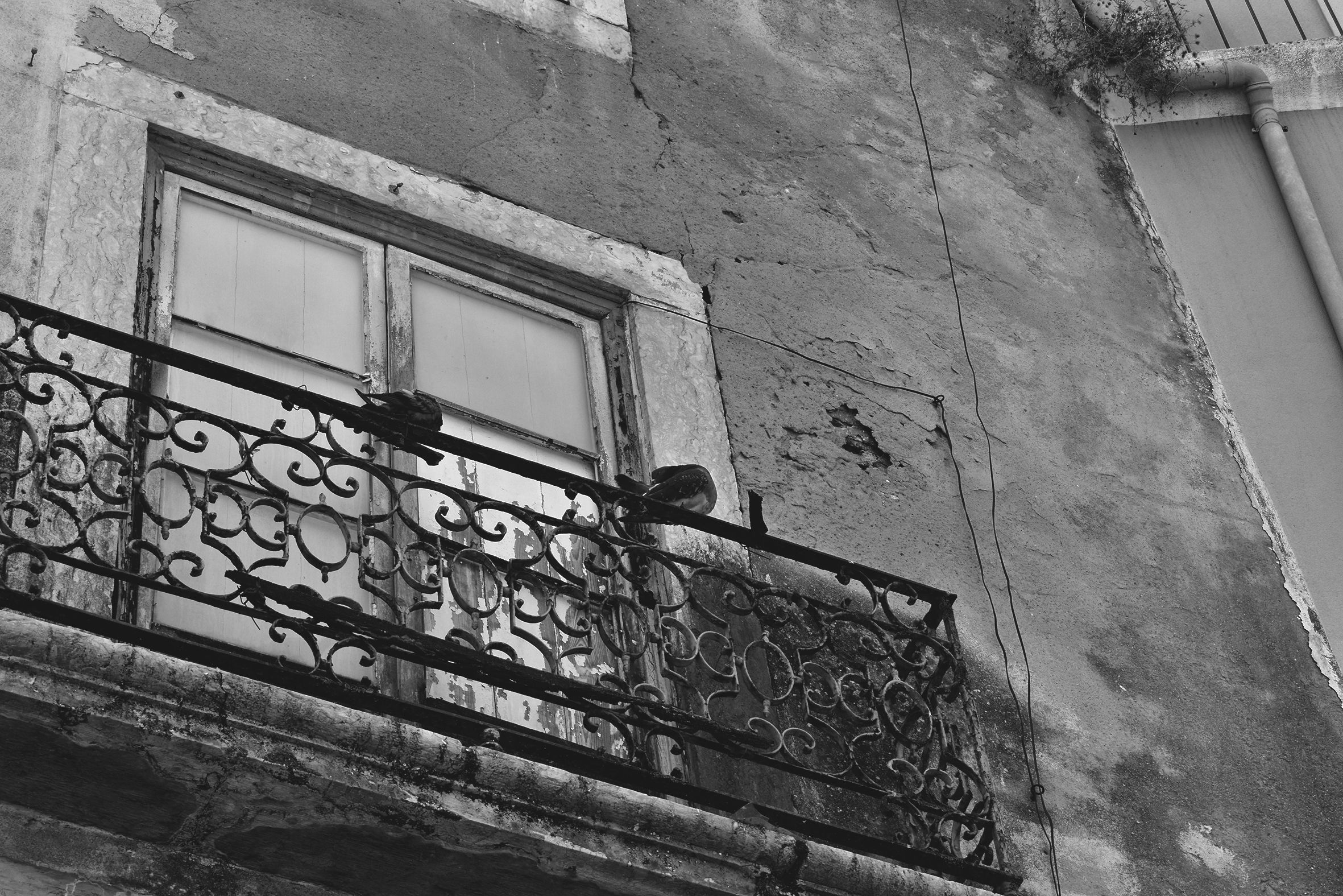 Lisbon narrow streets bw 6.jpg
