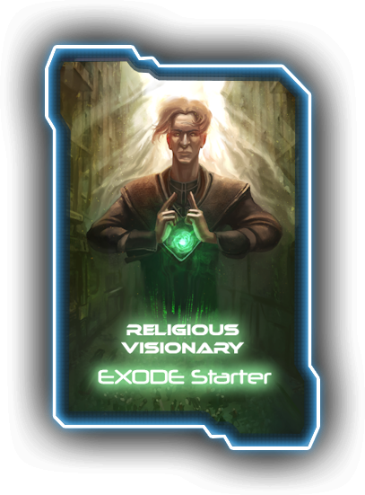 The Religious Visionary favors religious characters of all cults.