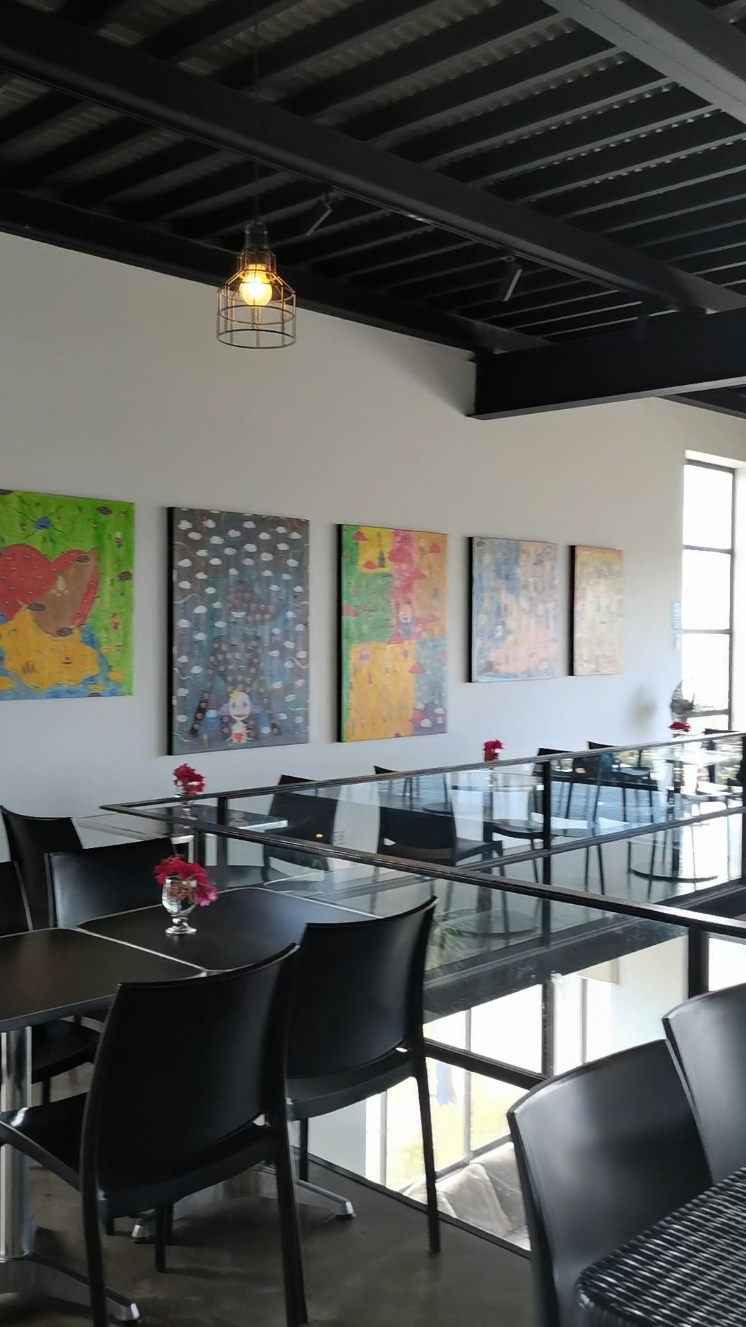 Paintings that brought color and warmth to the walls