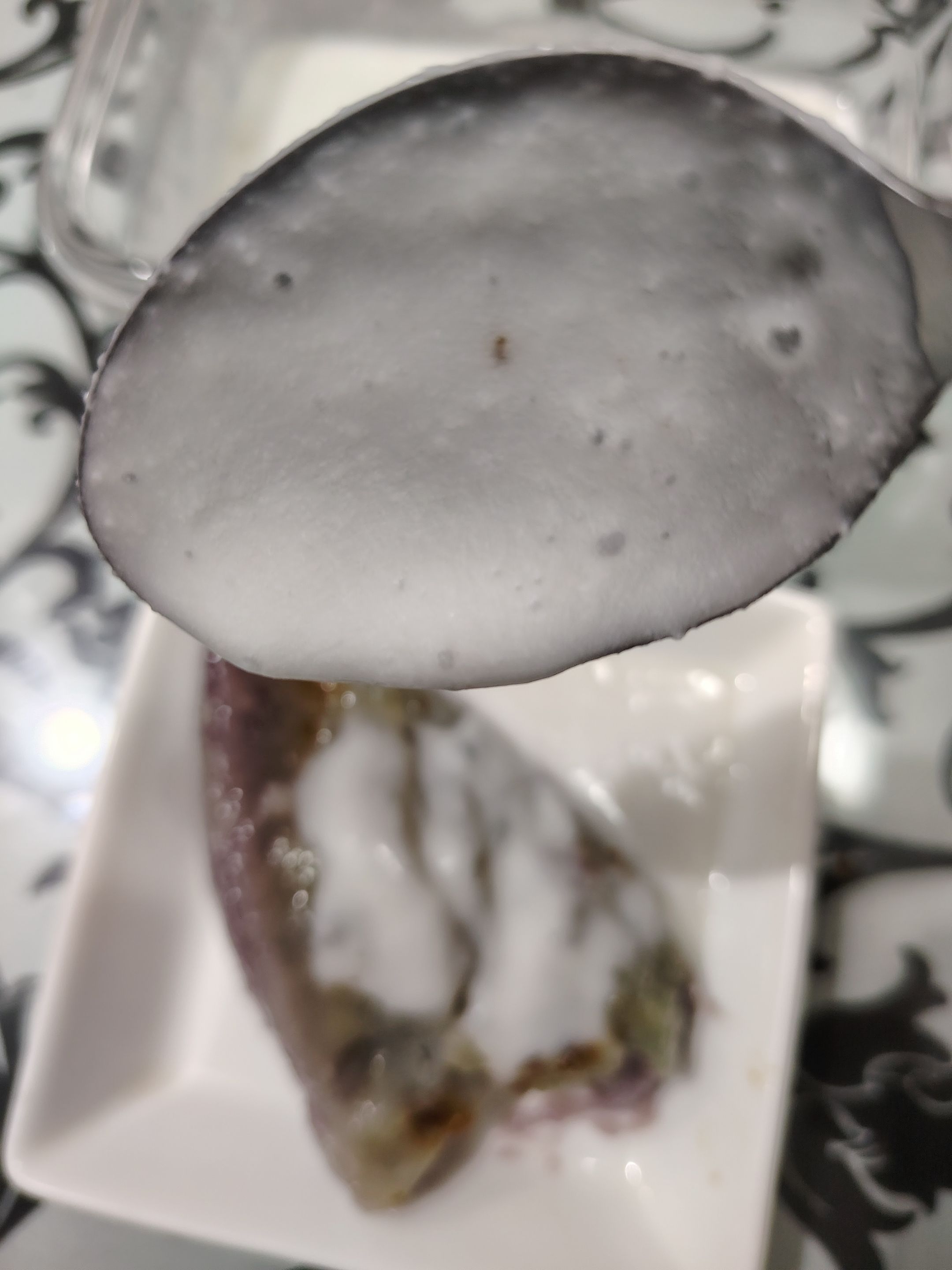 With coconut milk goodness