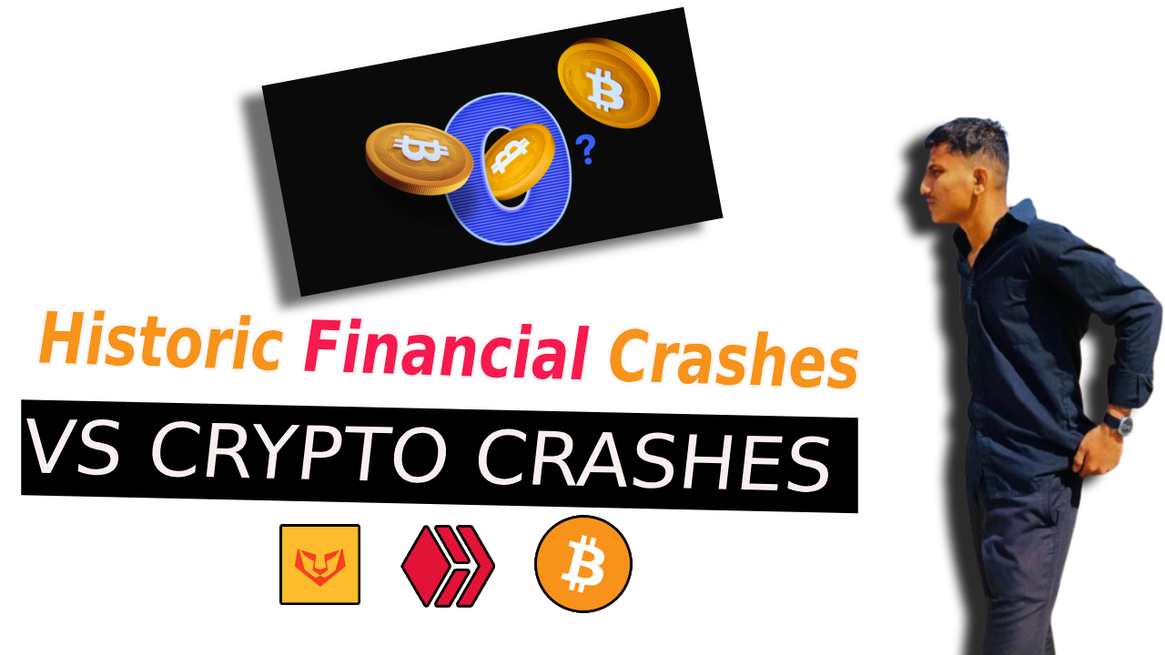 Historic Financial Crashes vs Crypto Crashes
