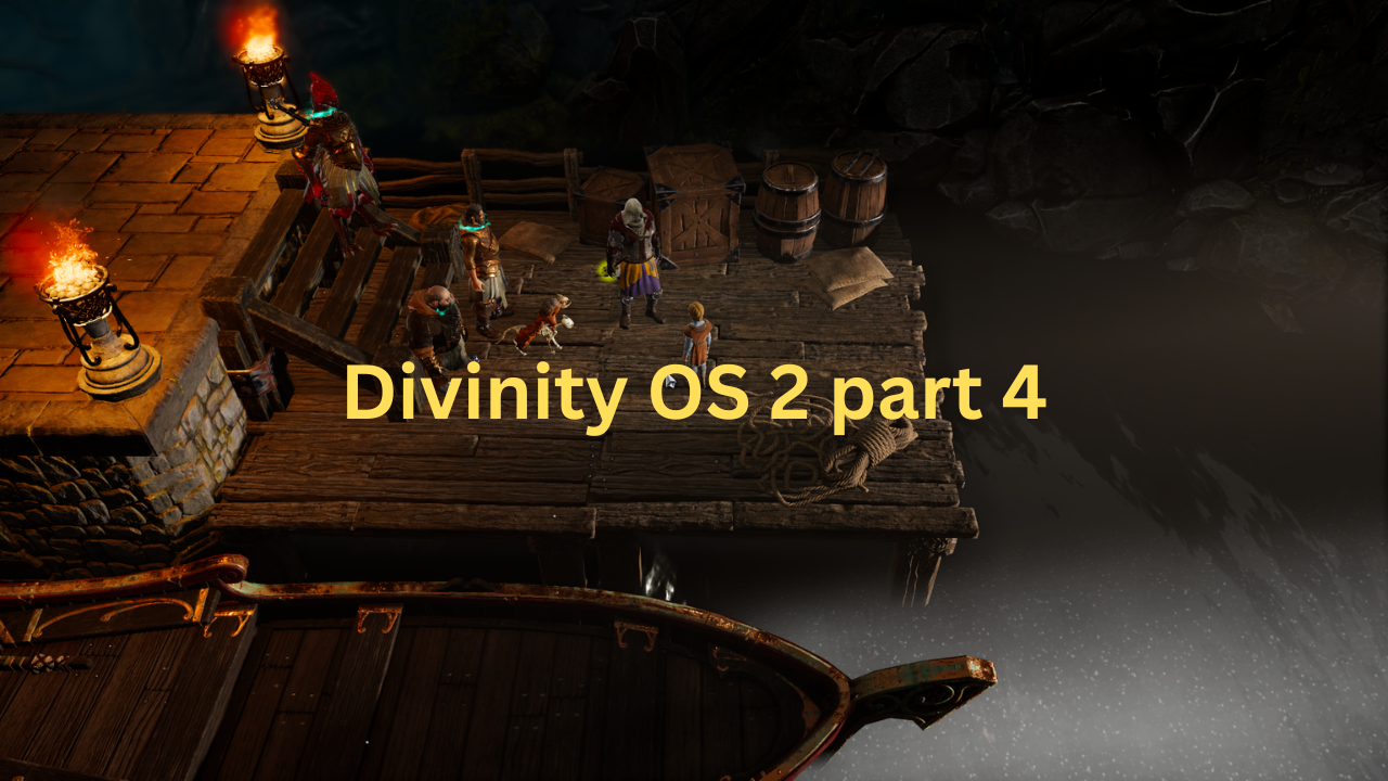 Fiery plays Divinity Original Sin 2 blind part 4: The Escape.