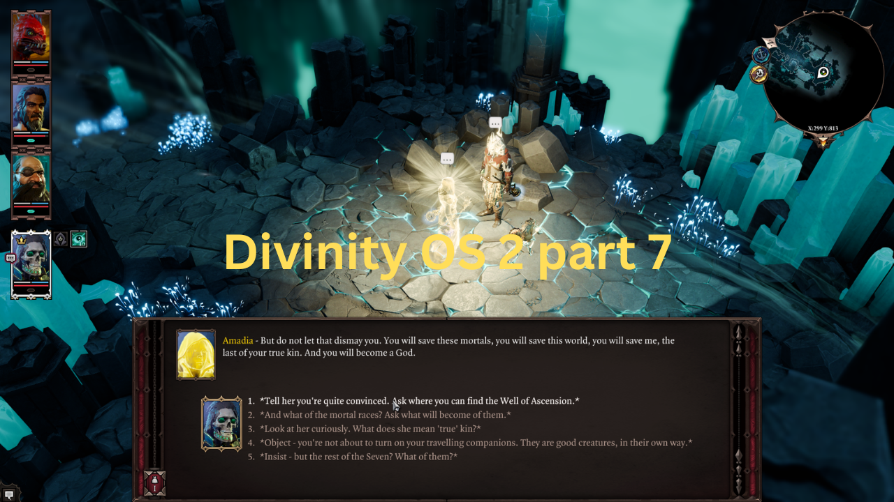 Fiery plays Divinity Original Sin 2 blind part 7: eating a humble pie.