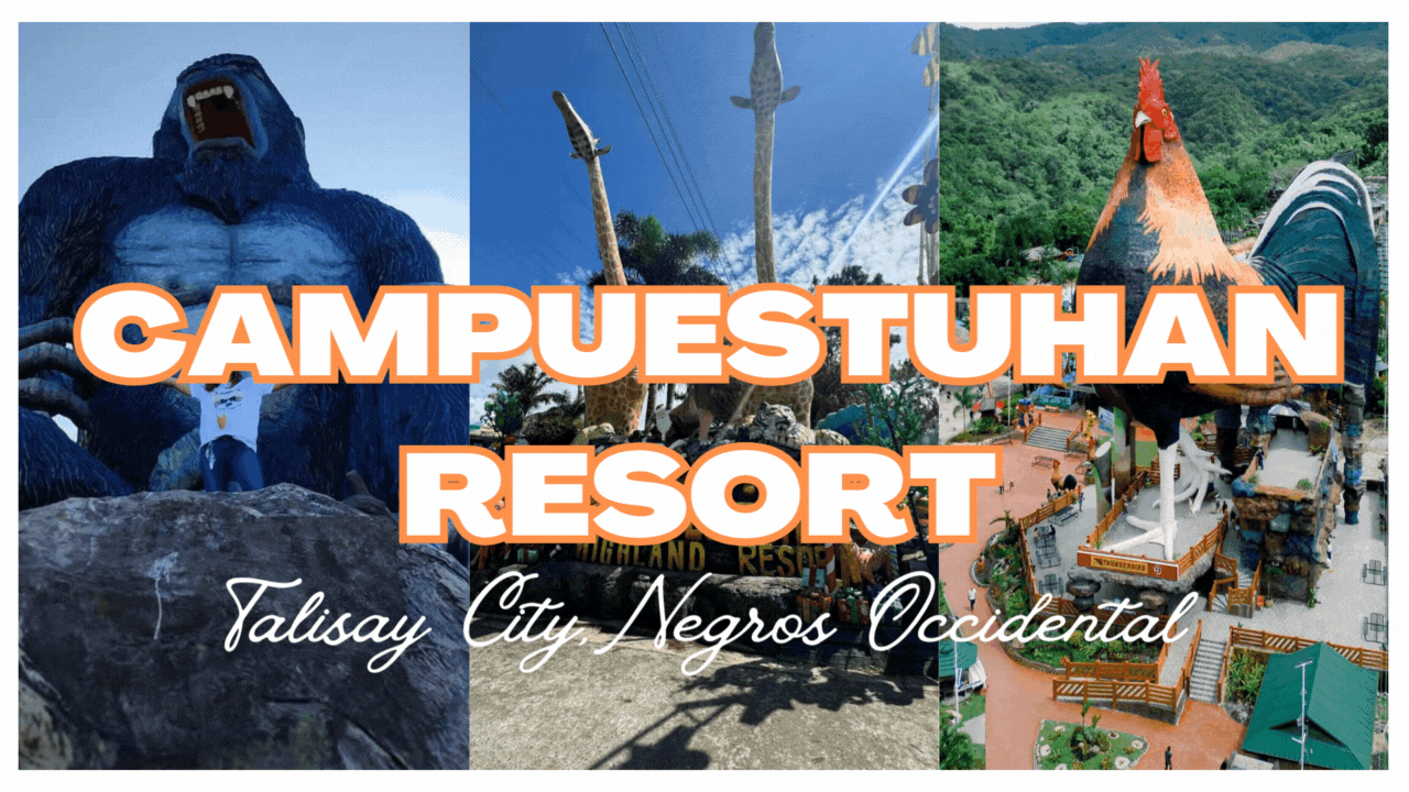 Orange Photo Collage Modern Tourism Travel Vlog YouTube Thumbnail.gif