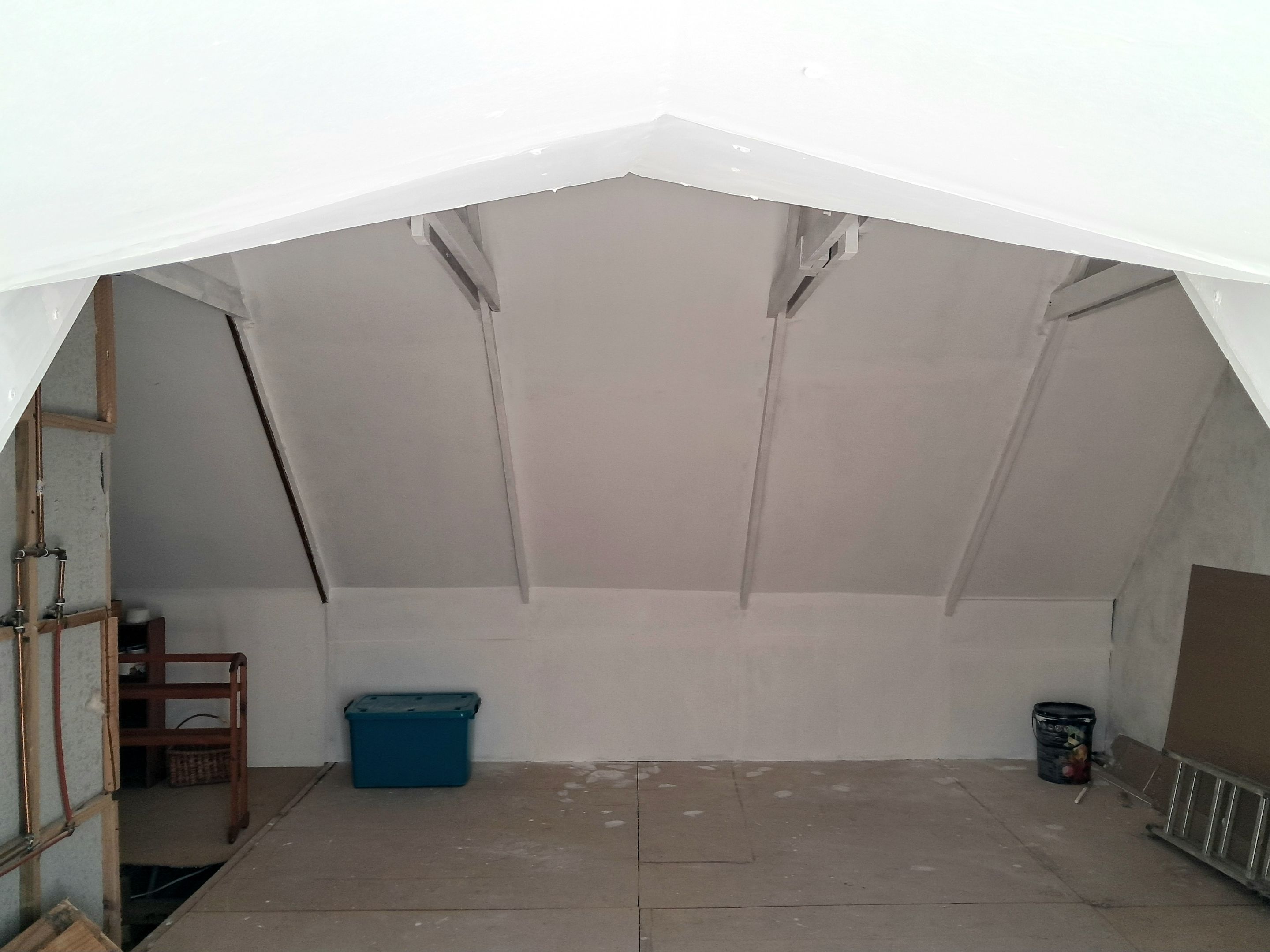 View of the room from inside the window alcove