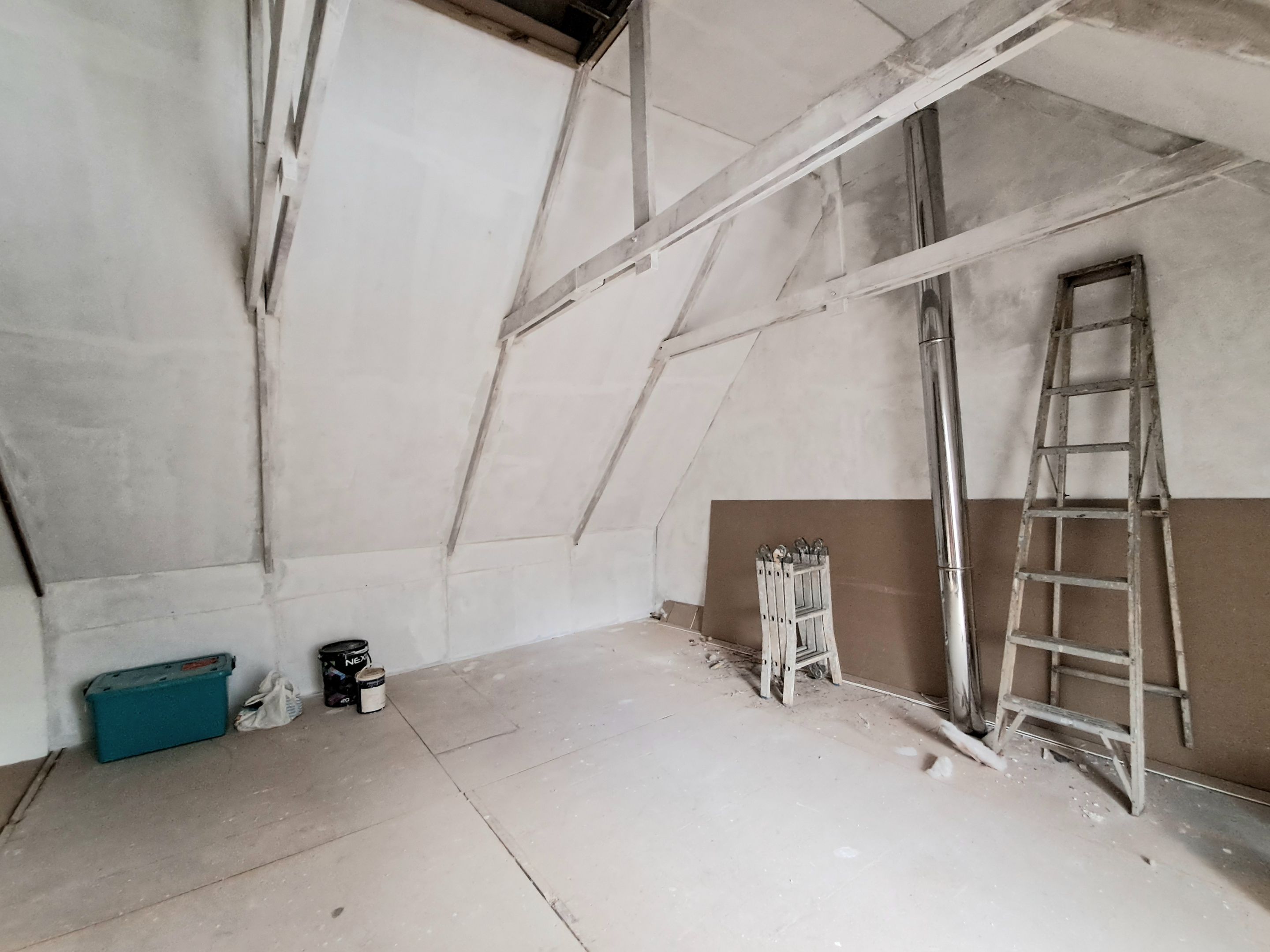 First coat from the window