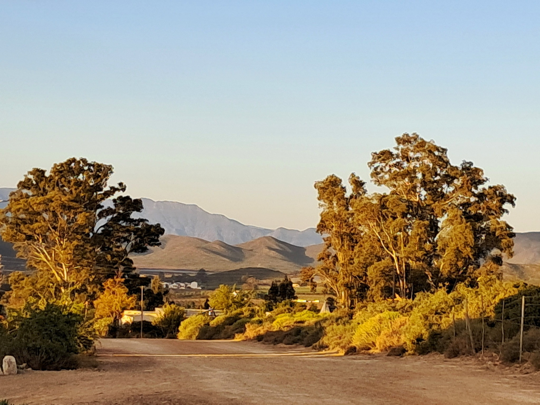 Long St over the village and valley