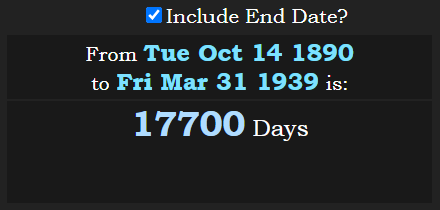 From Dwight D Eisenhower birth to Golden Gate 266° are 17700d.PNG
