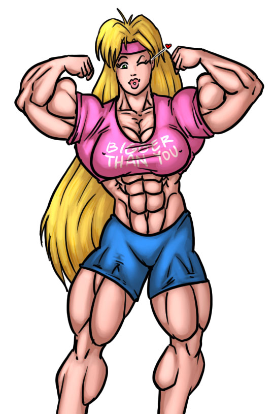 School muscle toys girlfriend