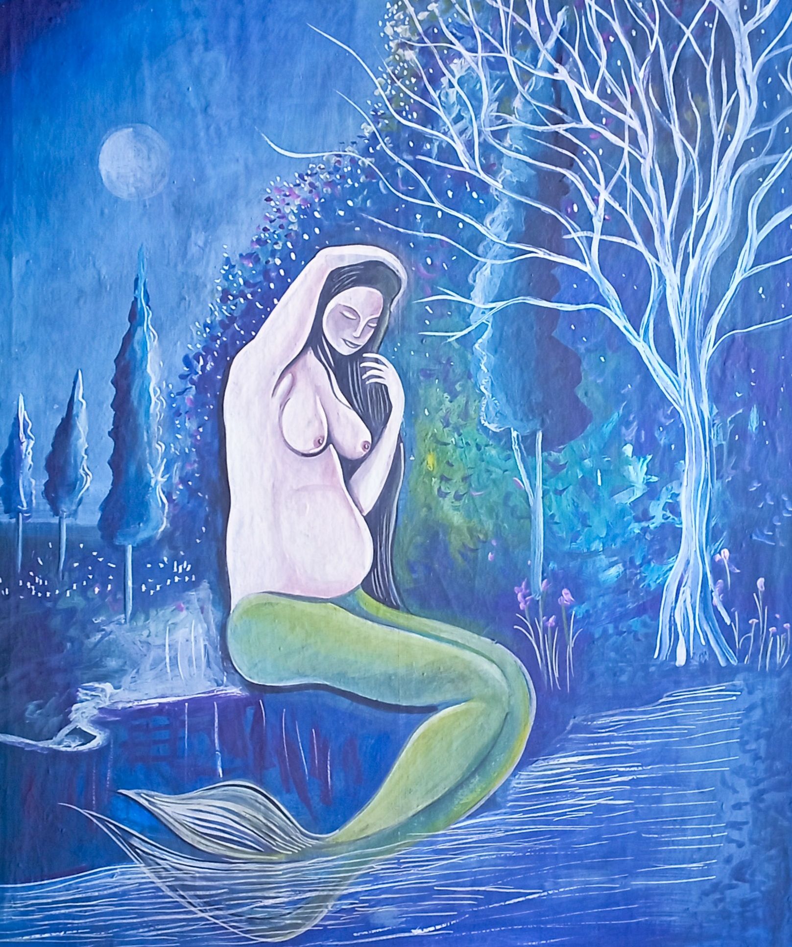 SIRENA EN LA NOCHE / MERMAID IN THE NIGHT