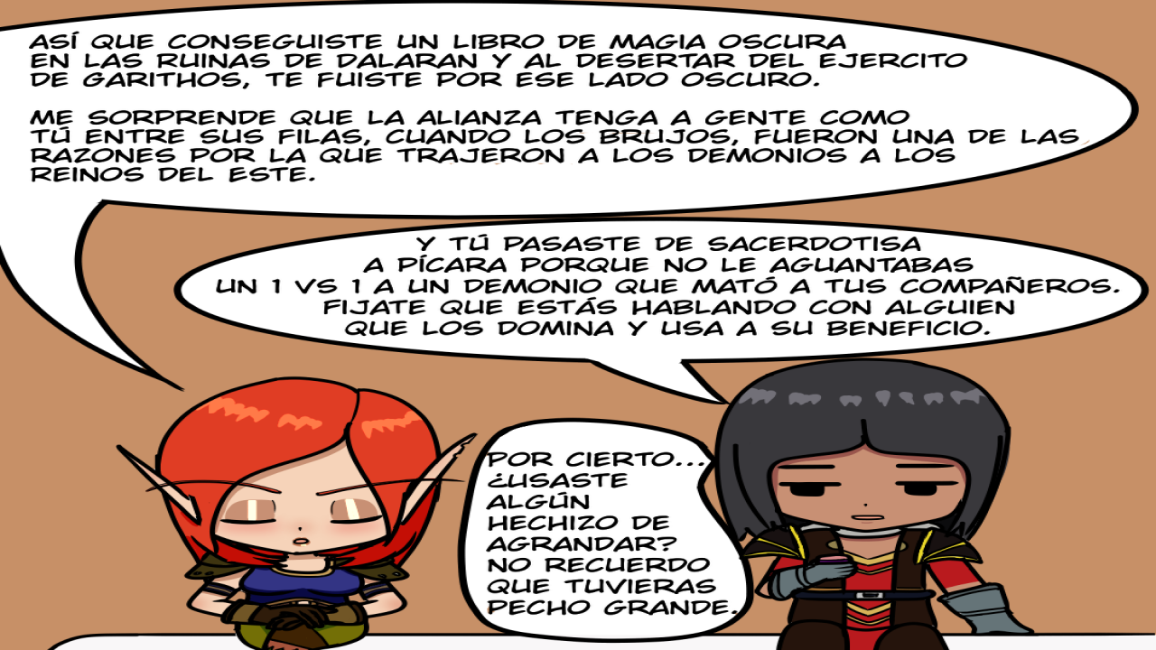 charla Lyna y frankches brujo Worldofwarcraft portada.png