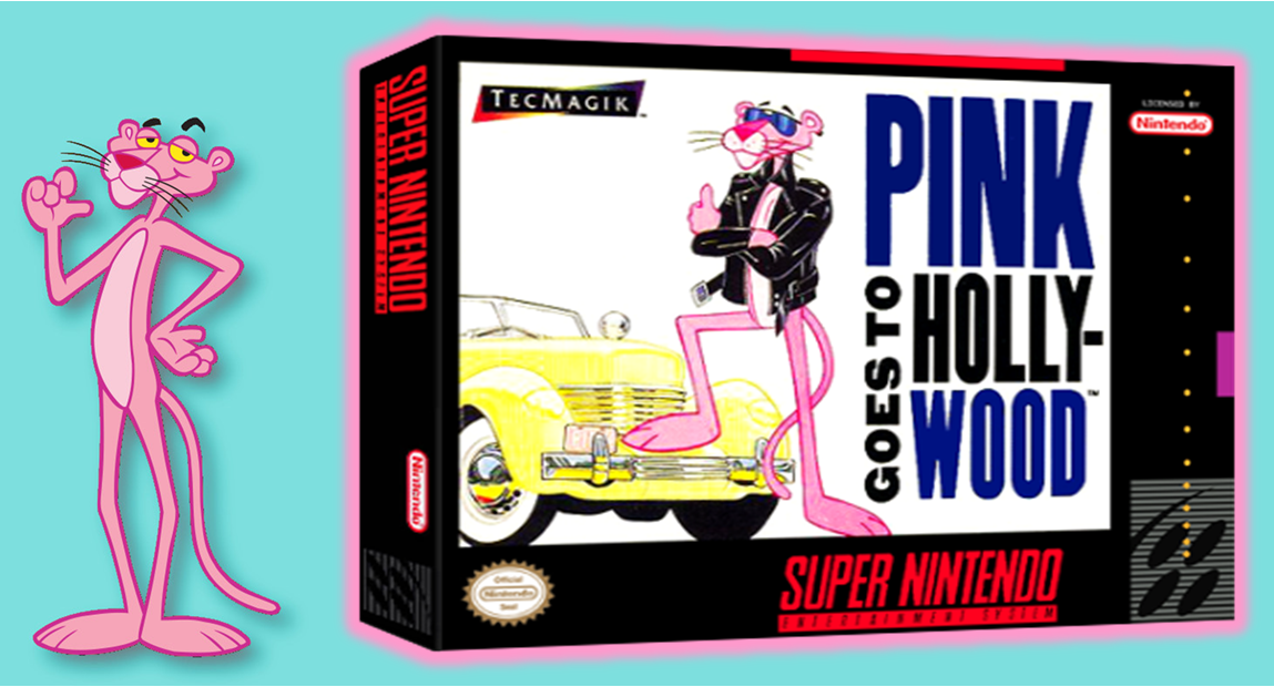 Pink Goes to Hollywood (SNES) COVER.png