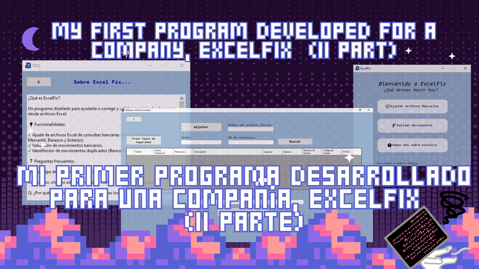 My first program developed for a company, ExcelFix (2/2) [ESP-ENG] | C#