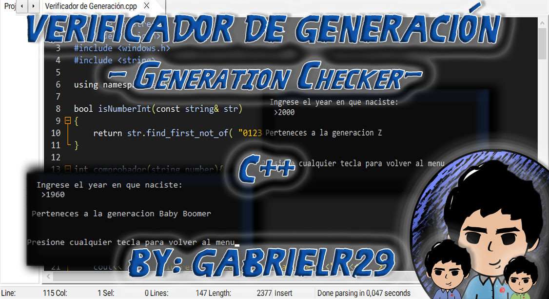 Verificador de generación  | C++