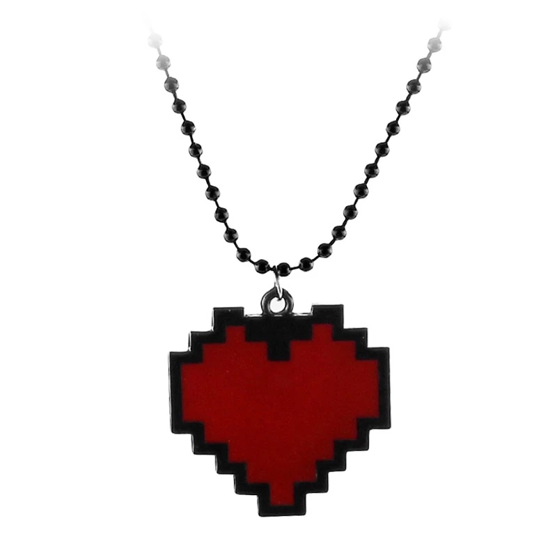 LOVE Heart Link Chain Pendant Necklace.jpg
