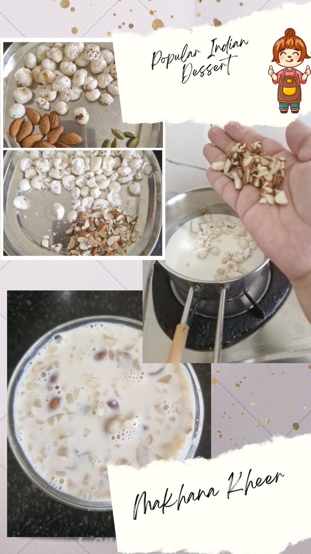 Makhana Kheer - Popular Indian Dessert 