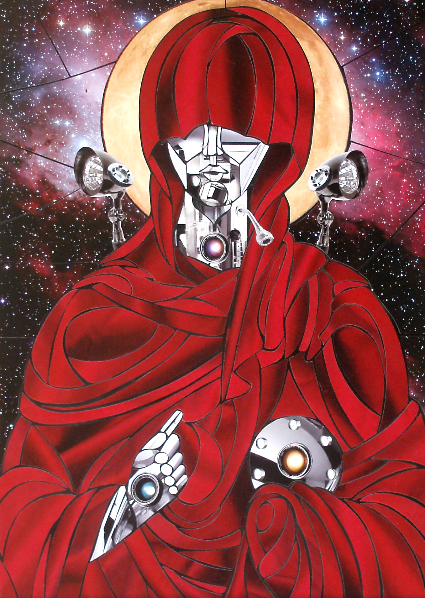Lunaria Mistress of the Silver Light analogue collage 70,50cm008.jpg