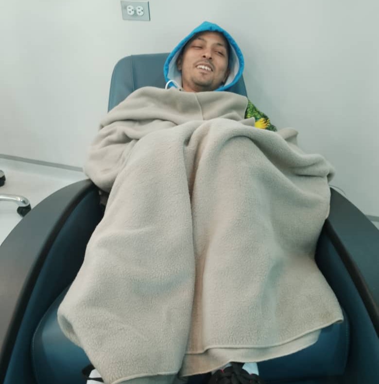 Acostado esperando