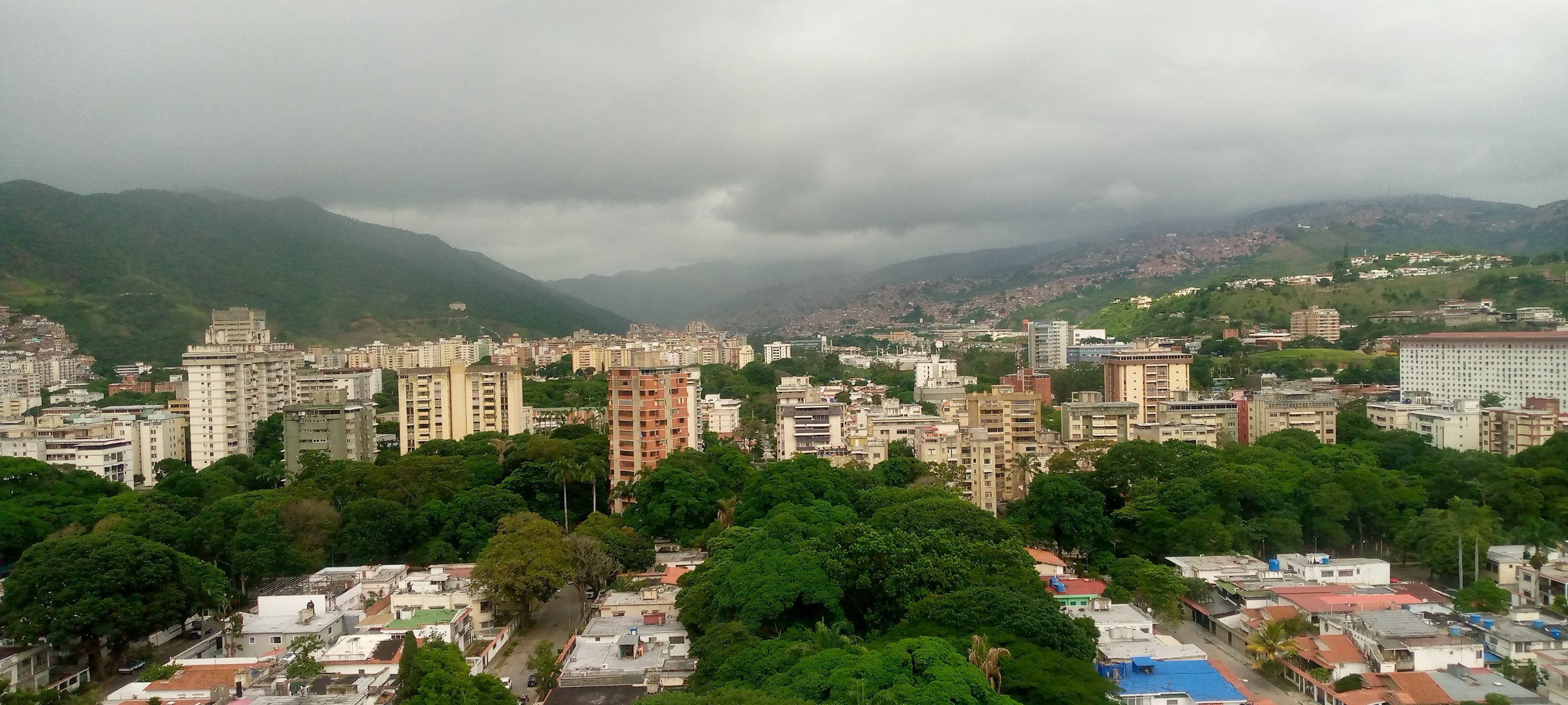 Caracas nublada