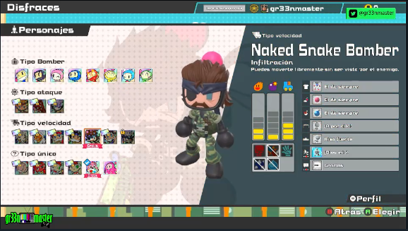 Naked Snake Bomber