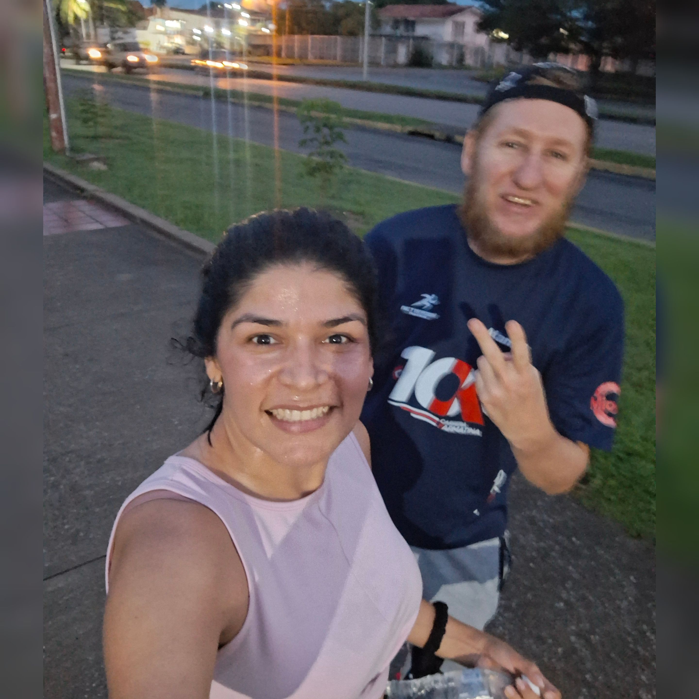 Parada para foto