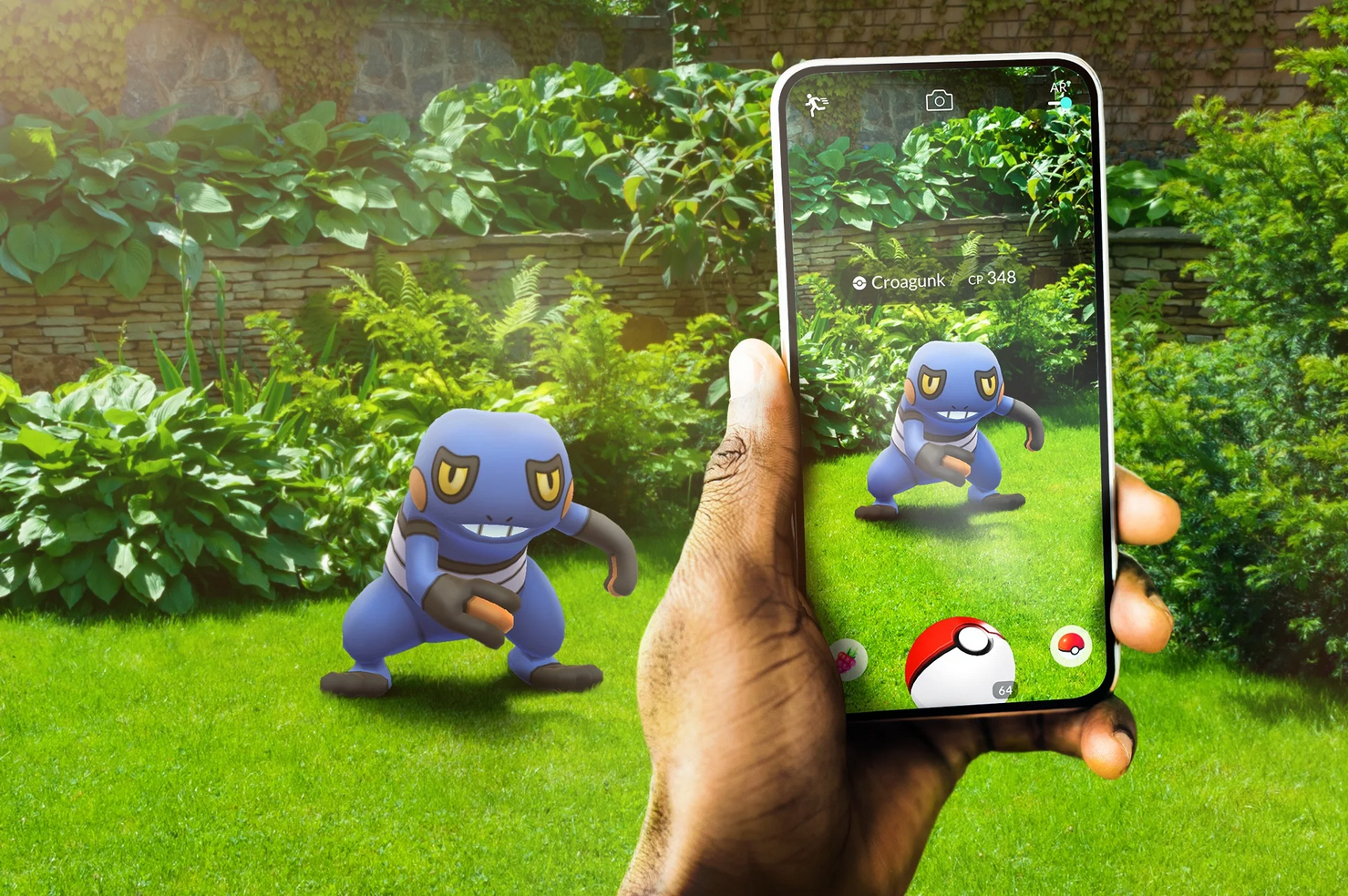 362.- Las tendencias de los videojuegos en el futuro realidad aumentada (RA) o realidad virtual (RV) Pokemon-Go.png