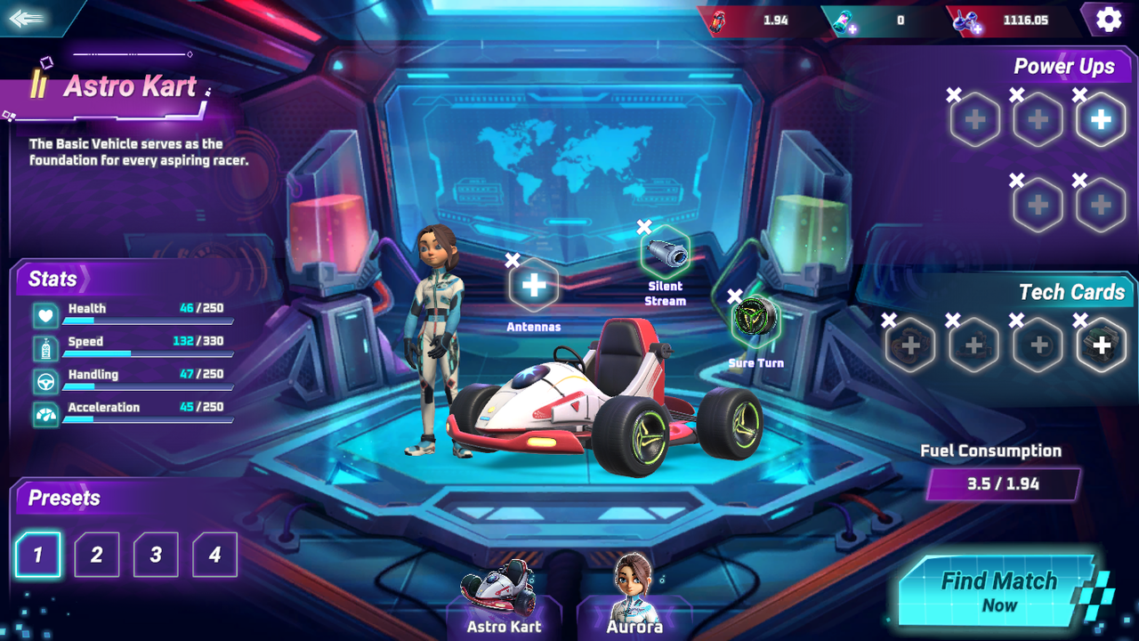 What I have added in My Preset in Moon Karts?