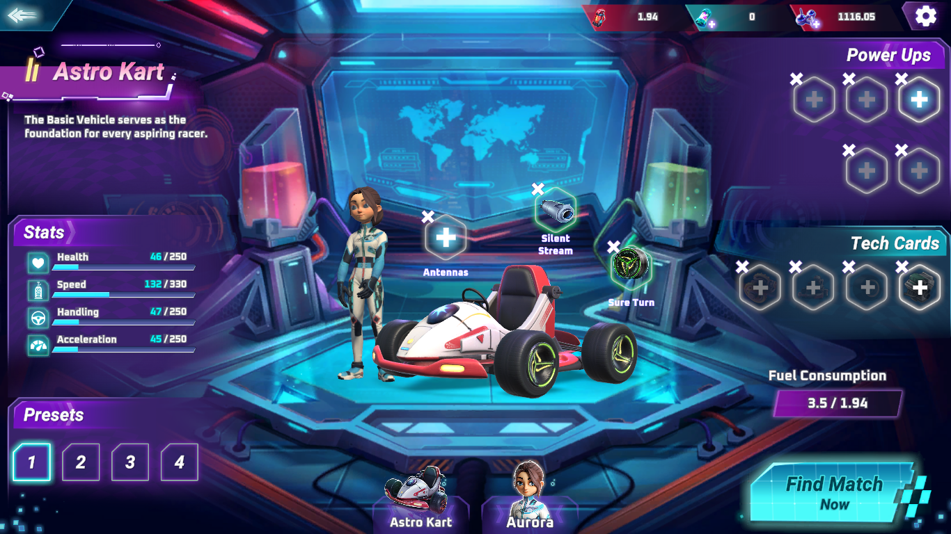 First Multiplayer Race in Moon Karts New Season