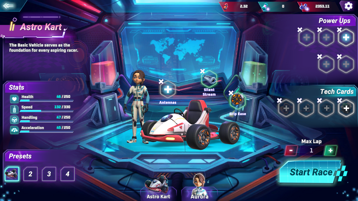 What My Preset adds to me in Moon Karts?