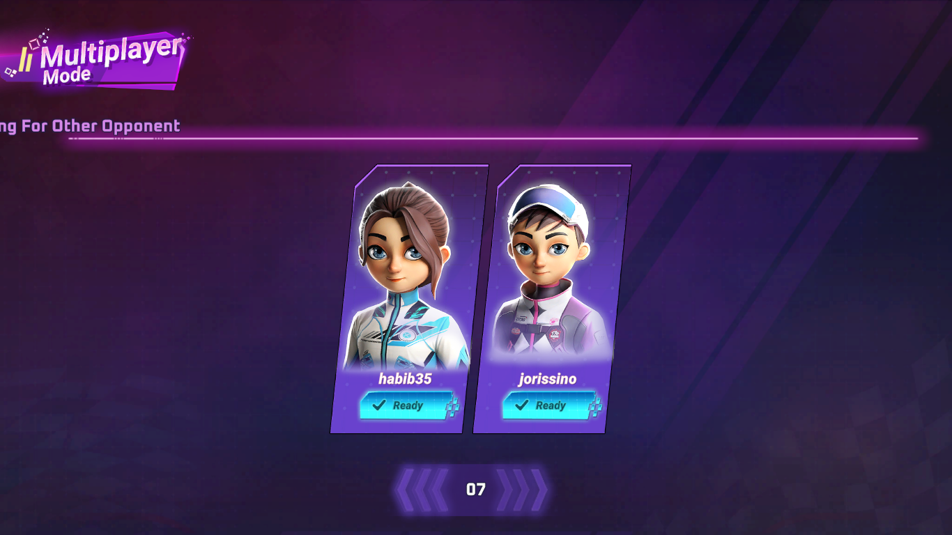 New Race at Multiplayer Mode in Moon Karts