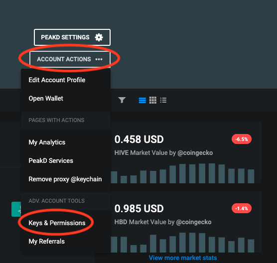 peakD-account actions & keys.png