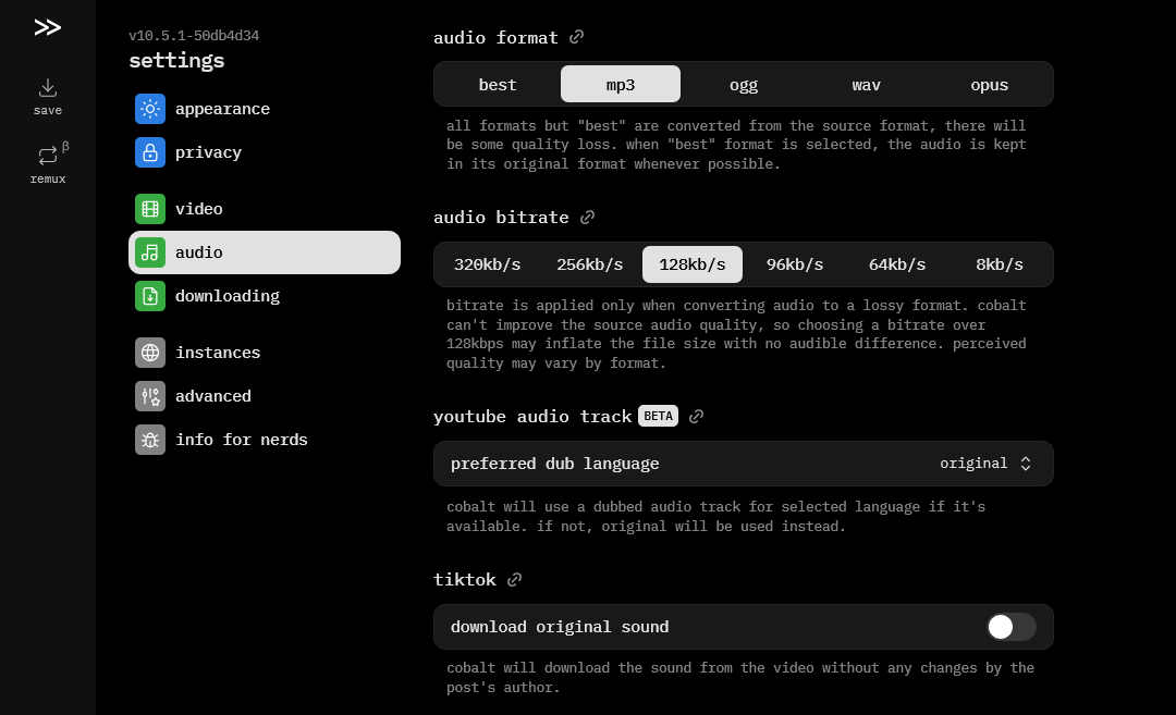 cobalt-datenschutzfreundlicher-online-media-downloader-audio-settings.png
