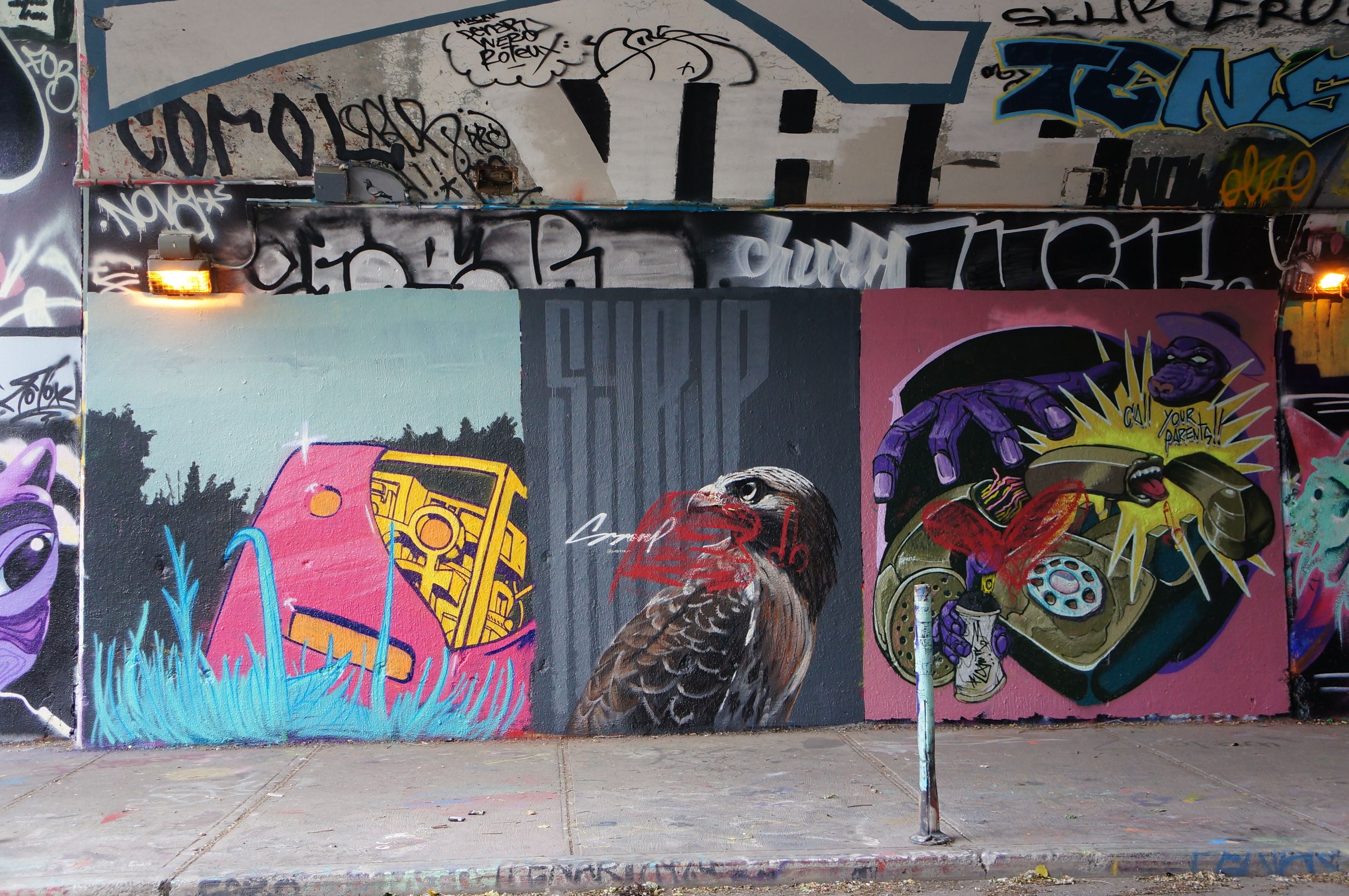 Roboto, Syrup & Omar Bernal