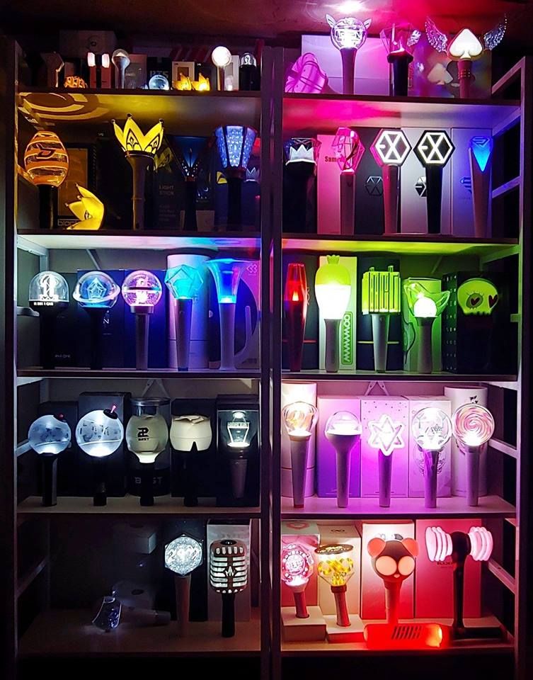 One K-Pop Fan Wows Netizens By Showing Off Collection Of Lightsticks _ Kpopmap.jpg