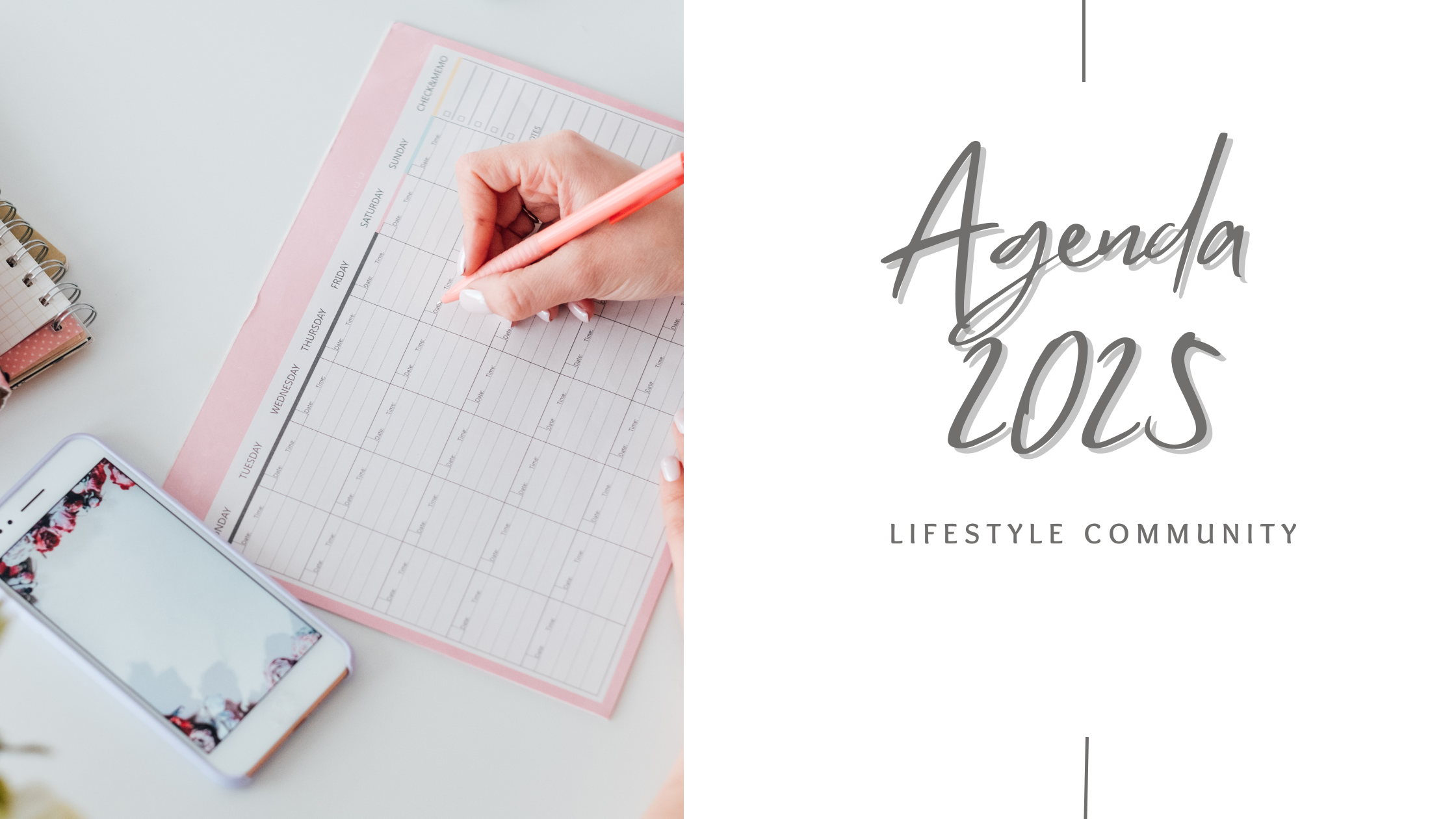 Lifestyle Community: Let's talk || Challenge of the Week: Agenda 2025 
