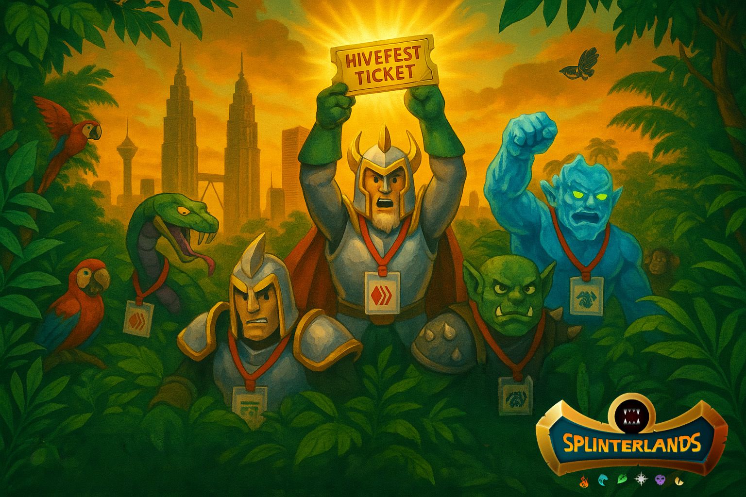 Splinterlands HiveFest Ticket GiveAway