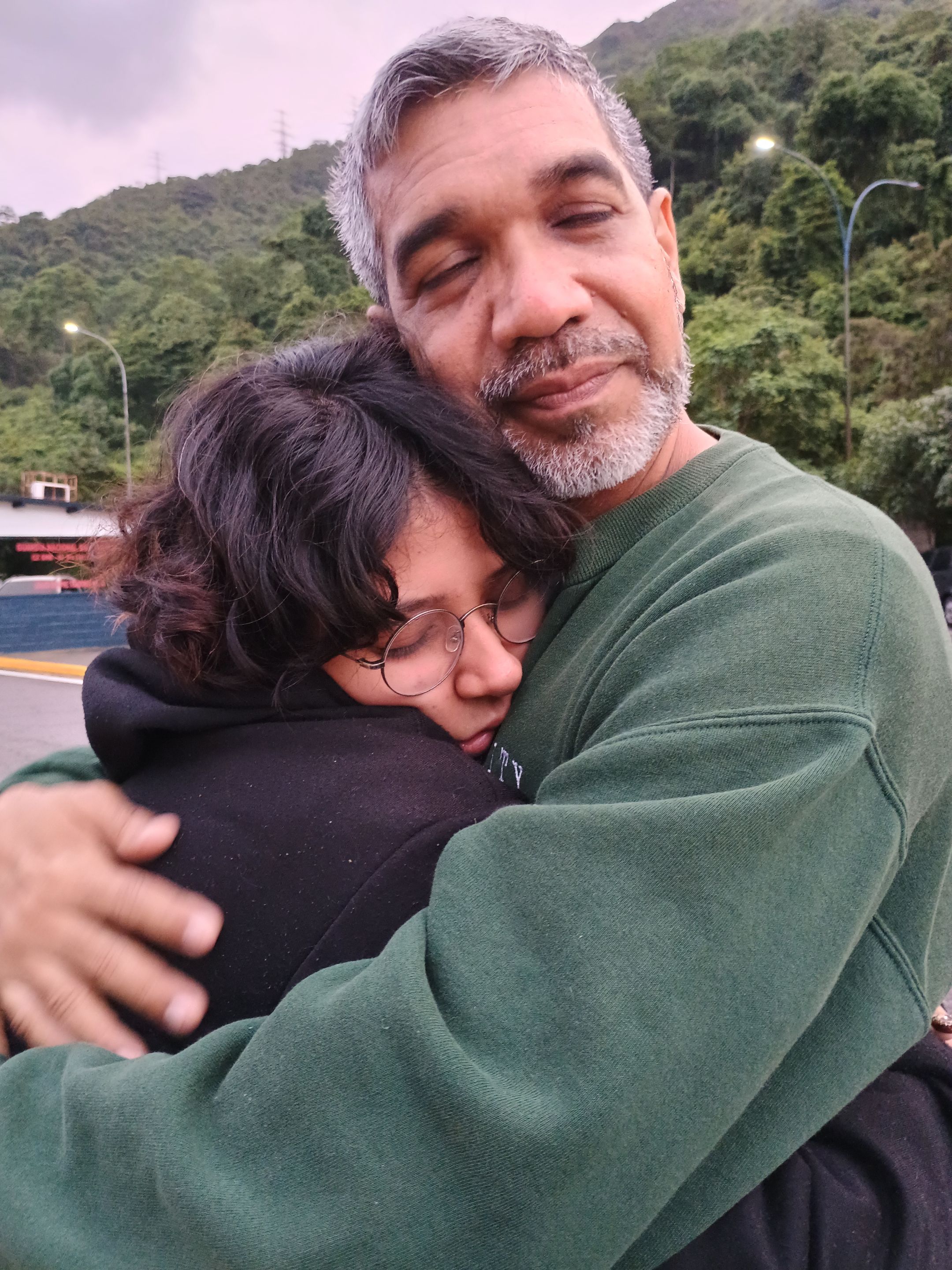 A Hug Six Years in the Making!