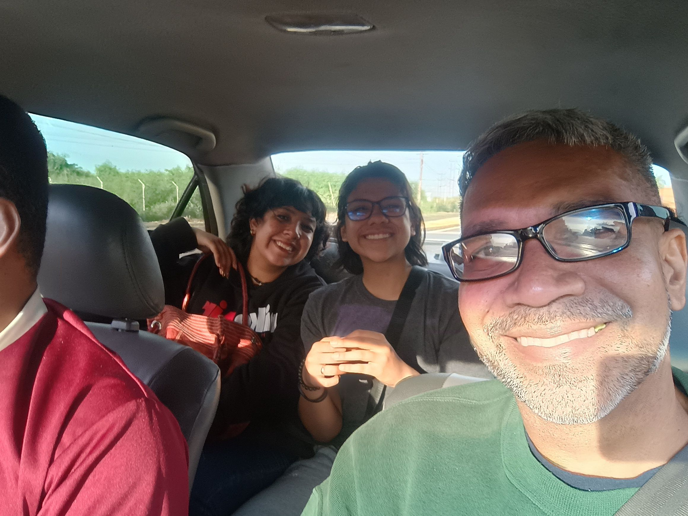 With my Two Girls after a Long Time