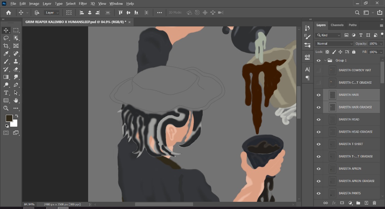 GRIMREAPER KALEMBO X HUMANSLEEP - coloring & gradation barista hair.jpg