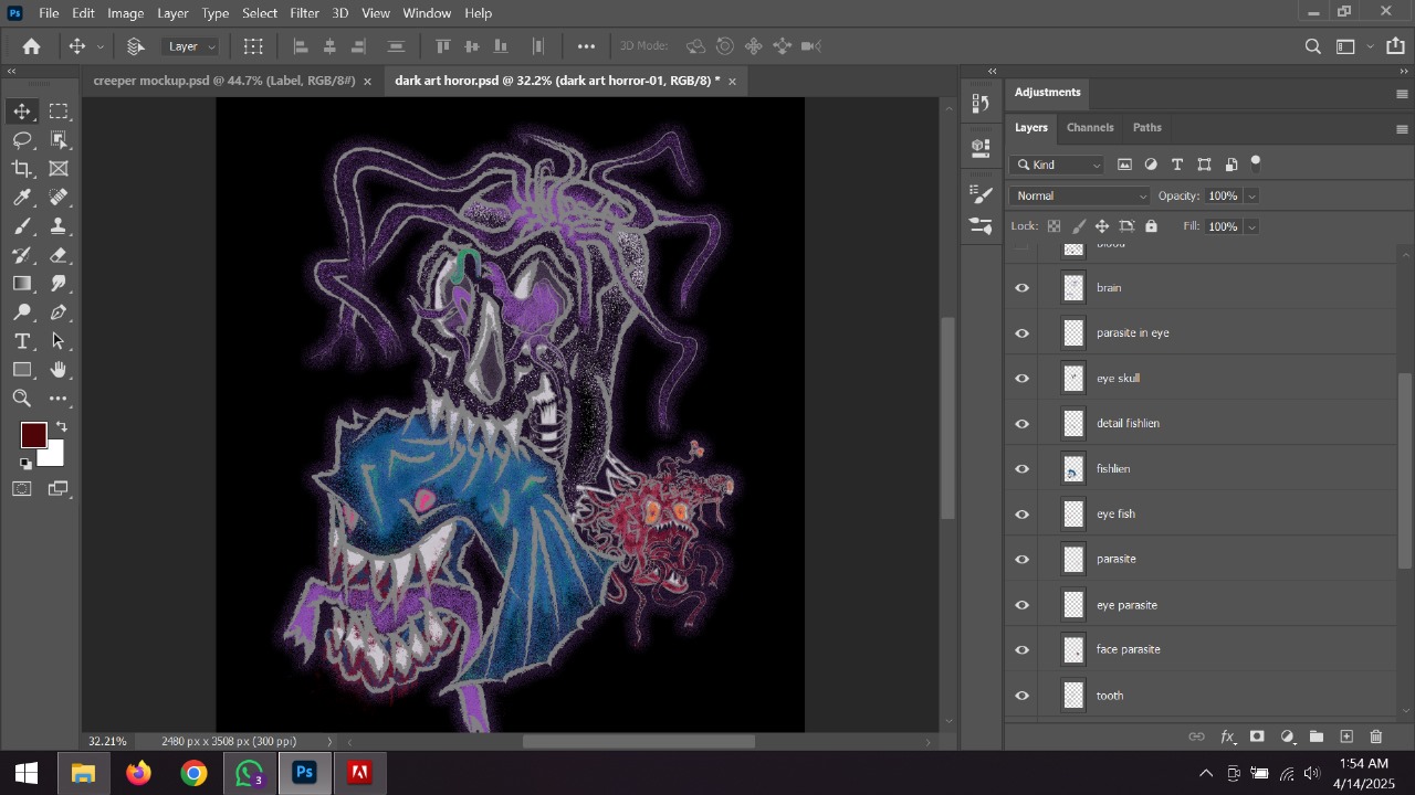 Creeper - coloring - Parasite in eye - illustrator.jpg