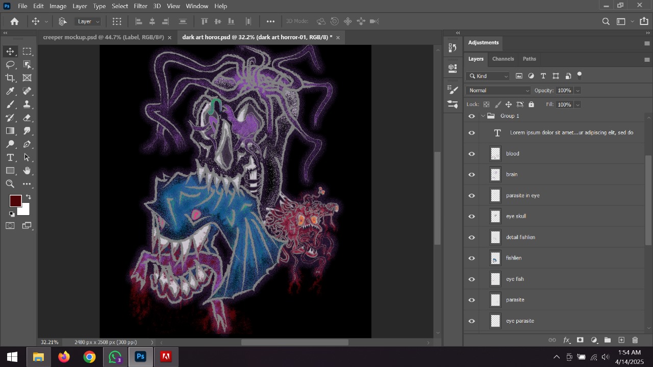 Creeper - coloring - Blood - illustrator.jpg