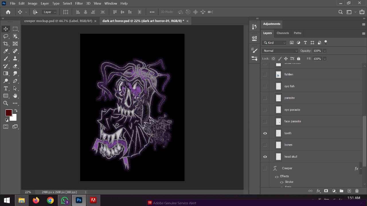 Creeper - coloring - Tooth - illustrator.jpg