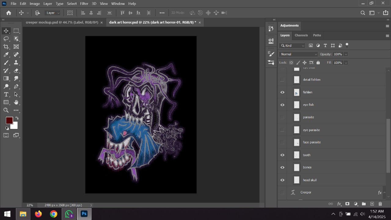 Creeper - coloring - Eye Fishlien - illustrator.jpg