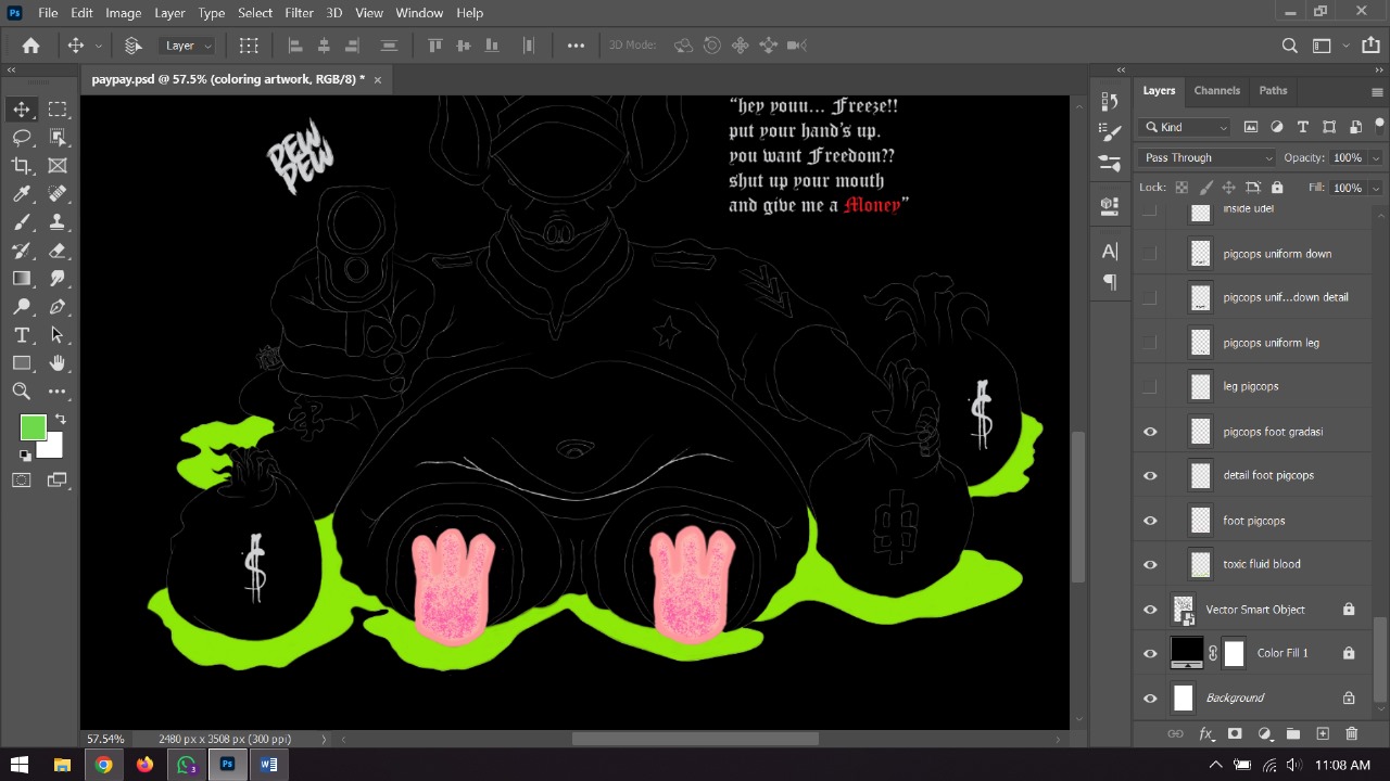 uniformed thugs - coloring - foot.jpg