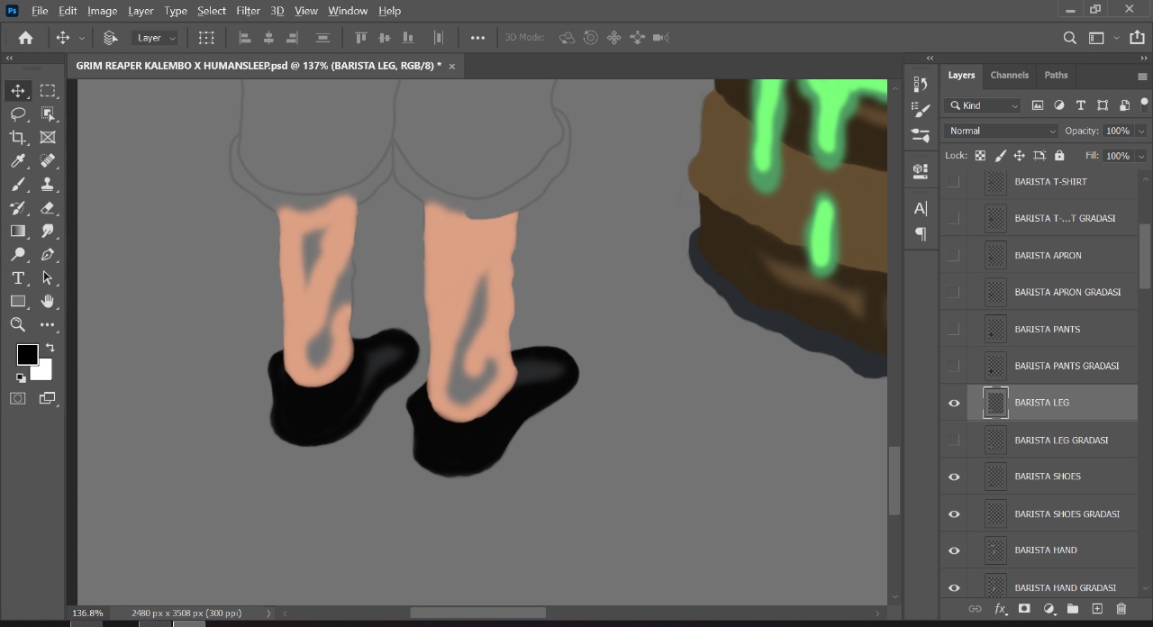 GRIMREAPER KALEMBO X HUMANSLEEP - coloring barista leg.jpg