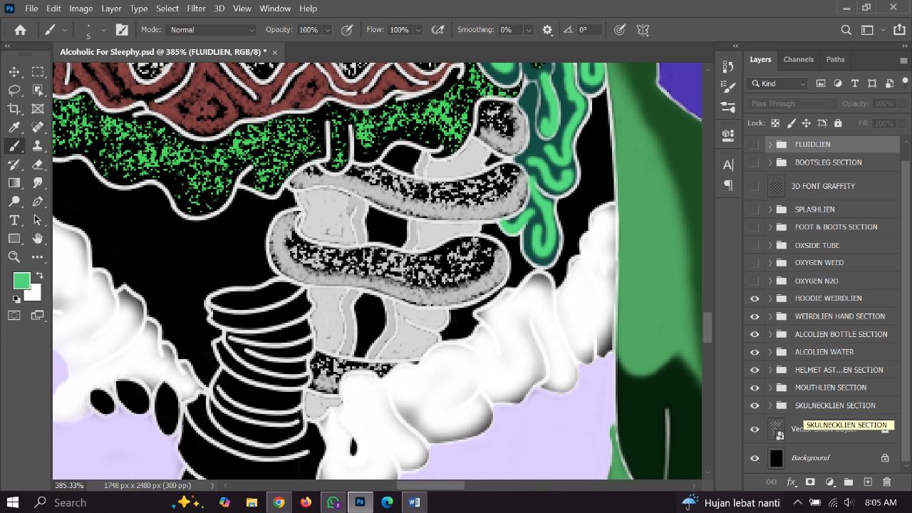 drunk & fly - coloring - skullnecklien section.jpg