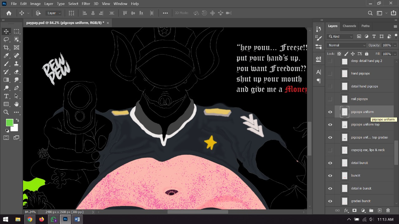 uniformed thugs - coloring - uniform and rank part.jpg