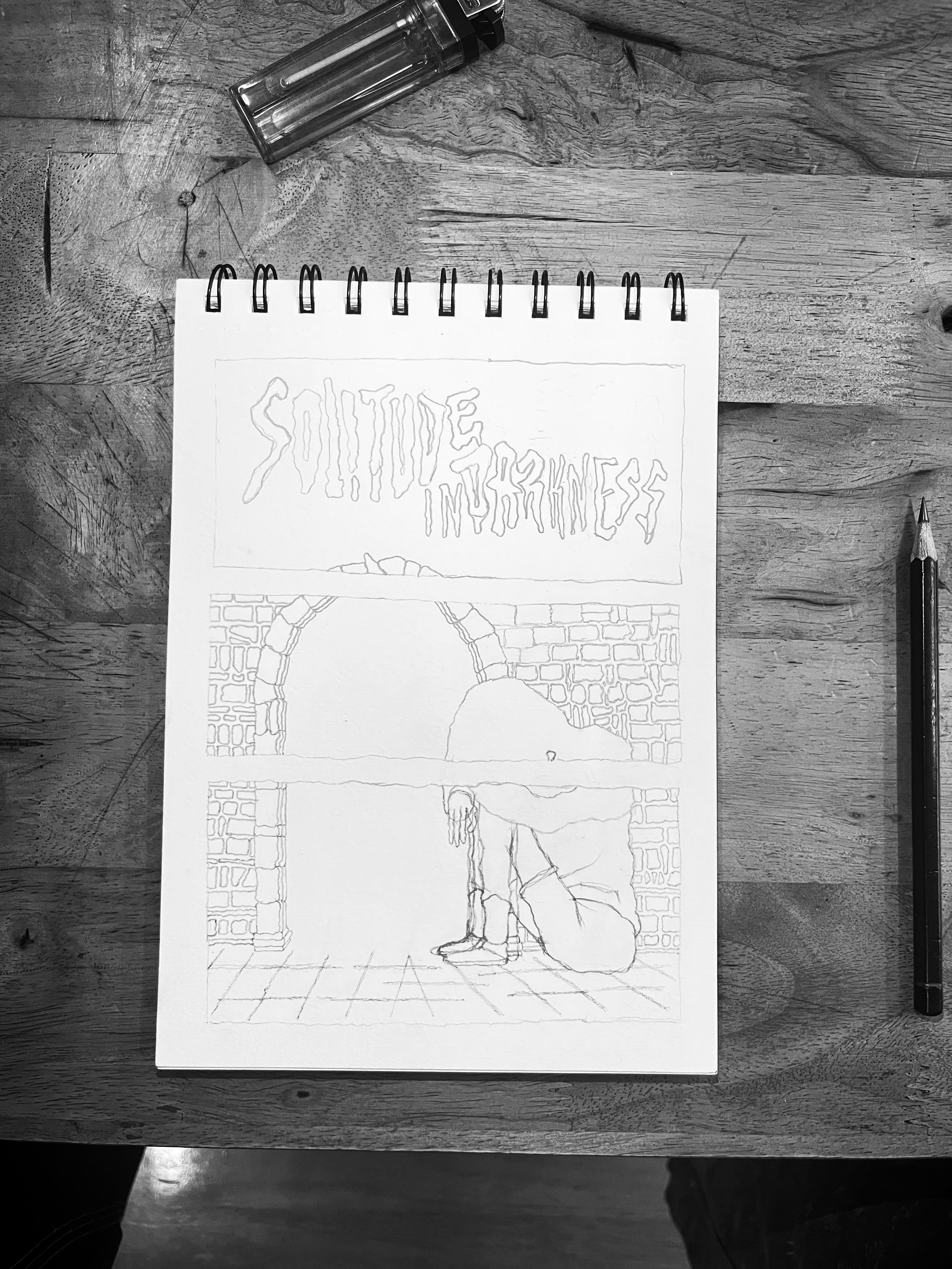 Solitude in darkness cover - sketch.jpg