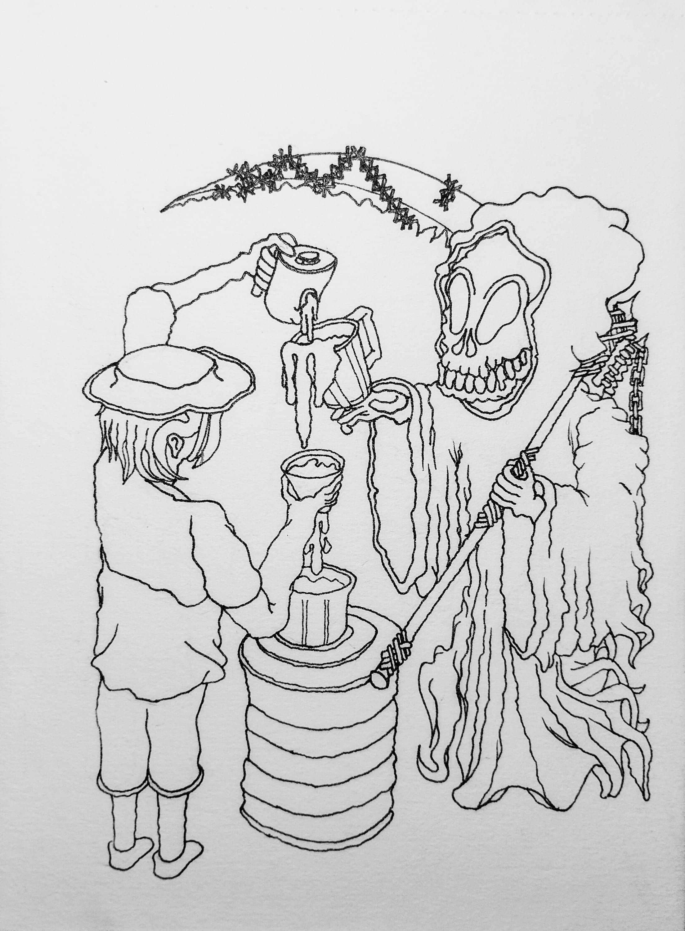 GRIMREAPER KALEMBO X HUMANSLEEP - outline on paper.jpg