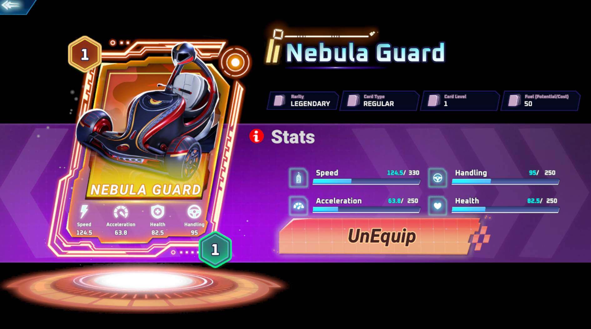 The Best Overall Kart - The Nebula Guard Kart
